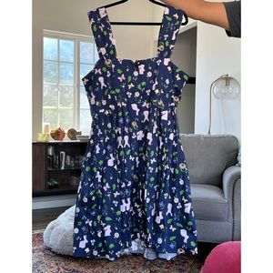 host pick!🧚🏻‍♀️✨ NWT !! Modcloth x Collectif “Follow the Rabbit” Swing Dress🐰